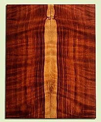 RWES34184 - Curly Redwood, Solid Body Guitar Drop Top Set, Med. to Fine Grain Salvaged Old Growth, Excellent Color & Curl, Amazing Guitar Wood, 2 panels each 0.27" x 8.5" x 21.75", S2S