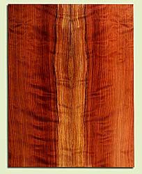 RWES34195 - Curly Redwood, Solid Body Guitar or Bass Drop Top Set, Med. to Fine Grain Salvaged Old Growth, Excellent Color & Curl, Astonishing Guitar Wood, Note:  Pitch Pocket on Back, 2 panels each 0.27" x 9.125" x 23.75", S2S