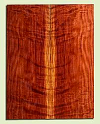 RWES34197 - Curly Redwood, Solid Body Guitar or Bass Drop Top Set, Med. to Fine Grain Salvaged Old Growth, Excellent Color & Curl, Astonishing Guitar Wood, 2 panels each 0.27" x 9.125" x 23.625", S2S