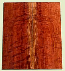 RWES34200 - Curly Redwood, Solid Body Guitar or Bass Drop Top Set, Med. to Fine Grain Salvaged Old Growth, Excellent Color & Curl, Astonishing Guitar Wood, Note : Pitch Pocket on Back, 2 panels each 0.27" x 9.5 to 10" x 22.375", S2S