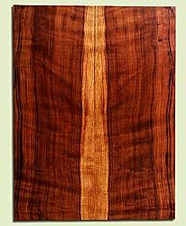 RWES34230 - Curly Redwood, Solid Body Guitar or Bass Drop Top Set, Med. to Fine Grain Salvaged Old Growth, Excellent Color & Curl, Great Guitar Wood, 2 panels each 0.28" x 9 to 9.25" x 23.75", S2S