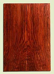 RWES34243 - Curly Redwood, Solid Body Guitar or Bass Drop Top Set, Med. to Fine Grain Salvaged Old Growth, Excellent Color & Curl, Great Guitar Wood, 2 panels each 0.28" x 7.625" x 22.375", S2S
