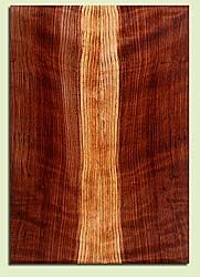 RWES34256 - Curly Redwood, Solid Body Guitar Drop Top Set, Med. Grain Salvaged Old Growth, Excellent Color & Curl, Outstanding Guitar Wood, 2 panels each 0.27" x 7.5" x 22", S2S