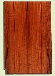 RWES34303 - Curly Redwood, Solid Body Guitar Drop Top Set, Med. to Fine Grain Salvaged Old Growth, Excellent Color & Curl, Outstanding Guitar Wood, Checks out of layout, 2 panels each 0.26" x 7.625" x 23.5", S2S