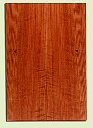 RWES34338 - Curly Redwood, Solid Body Guitar Drop Top Set, Med. to Fine Grain Salvaged Old Growth, Excellent Color & Curl, Stellar Guitar Wood, Note:  Knots, 2 panels each 0.26" x 8" x 22.875", S2S