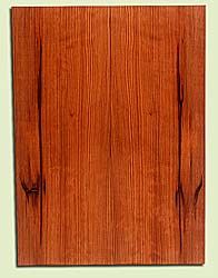 RWES34339 - Curly Redwood, Solid Body Guitar Drop Top Set, Med. to Fine Grain Salvaged Old Growth, Excellent Color & Curl, Stellar Guitar Wood, some Old Insect Damage, 2 panels each 0.26" x 8" x 21.875", S2S