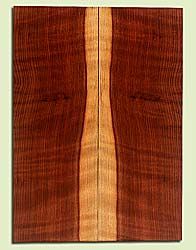 RWES34341 - Curly Redwood, Solid Body Guitar Drop Top Set, Med. to Fine Grain Salvaged Old Growth, Excellent Color & Curl, Stellar Guitar Wood, Note:  Pin Knots, 2 panels each 0.26" x 7.75" x 21.5", S2S