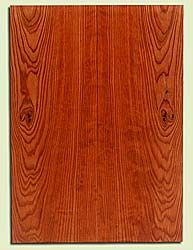 RWES34345 - Curly Redwood, Solid Body Guitar Drop Top Set, Med. to Fine Grain Salvaged Old Growth, Excellent Color & Curl, Rare Guitar Wood, Note:  Knots, 2 panels each 0.26" x 8" x 22.125", S2S