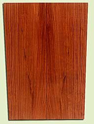 RWES34351 - Curly Redwood, Solid Body Guitar Drop Top Set, Med. to Fine Grain Salvaged Old Growth, Excellent Color & Curl, Rare Guitar Wood, some Old Insect Damage, 2 panels each 0.26" x 7.25 to 8.125" x 22.75", S2S
