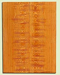 DFES34399 - Curly Douglas Fir, Solid Body Guitar Drop Top Set, Med. to Fine Grain Salvaged Old Growth, Excellent Color & Contrast, Astonishing Guitar Wood, 2 panels each 0.23" x 8.125" x 21.75", S2S