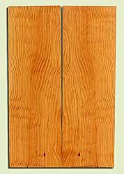 DFES34400 - Curly Douglas Fir, Solid Body Guitar Drop Top Set, Fine Grain Salvaged Old Growth, Excellent Color & Contrast, Astonishing Guitar Wood, 2 panels each 0.21" x 7.5" x 22.75", S2S
