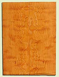 DFES34403 - Curly Douglas Fir, Solid Body Guitar Drop Top Set, Fine Grain Salvaged Old Growth, Excellent Color & Contrast, Astonishing Guitar Wood, 2 panels each 0.21" x 7.625" x 20.875", S2S