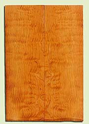 DFES34404 - Curly Douglas Fir, Solid Body Guitar Drop Top Set, Fine Grain Salvaged Old Growth, Excellent Color & Contrast, Astonishing Guitar Wood, 2 panels each 0.21" x 7.625" x 22.625", S2S