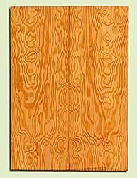 DFES34412 - Curly Douglas Fir, Solid Body Guitar Drop Top Set, Fine Grain Salvaged Old Growth, Excellent Color & Contrast, Astonishing Guitar Wood, 2 panels each 0.24" x 8.125" x 22.5", S2S