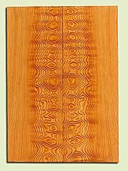 DFES34413 - Curly Douglas Fir, Solid Body Guitar Drop Top Set, Fine Grain Salvaged Old Growth, Excellent Color & Contrast, Astonishing Guitar Wood, 2 panels each 0.24" x 8.125" x 22.75", S2S