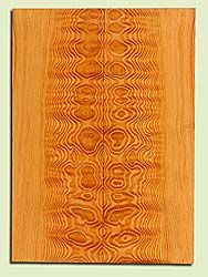 DFES34418 - Curly Douglas Fir, Solid Body Guitar Drop Top Set, Fine Grain Salvaged Old Growth, Excellent Color & Contrast, Astonishing Guitar Wood, 2 panels each 0.24" x 8" x 22.75", S2S