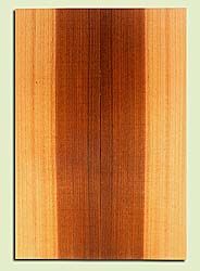 RCSB34797 - Western Redcedar, Acoustic Guitar Soundboard, Classical Size, Very Fine Grain Salvaged Old Growth, Excellent Color, Highly Resonant Guitar Wood, 2 panels each 0.17" x 8" x 23.5", S2S