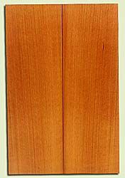 RCSB34833 - Western Redcedar, Acoustic Guitar Soundboard, Classical Size, Very Fine Grain, Excellent Color, Superb Guitar Wood, 2 panels each 0.17" x 7.75" x 23.75", S2S
