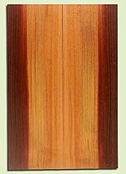 RCSB34841 - Western Redcedar, Acoustic Guitar Soundboard, Classical Size, Very Fine Grain, Excellent Color, Exceptional Guitar Wood, 2 panels each 0.17" x 7.875" x 23.625", S2S