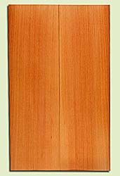 RCSB34853 - Western Redcedar, Acoustic Guitar Soundboard, Classical Size, Very Fine Grain, Excellent Color, Exceptional Guitar Wood, 2 panels each 0.17" x 7.25" x 23.75", S2S