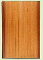 RCSB34860 - Western Redcedar, Acoustic Guitar Soundboard, Classical Size, Very Fine Grain, Excellent Color, Remarkable Guitar Wood, 2 panels each 0.17" x 7.75" x 23.25", S2S