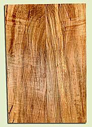 MAES40769 - Western Big Leaf Maple, Solid Body Guitar Fat Drop Top Set, Med. to Fine Grain, Excellent Color & Curl, Great Guitar Wood, Note: This set does have bark inclusions, 2 panels each 0.38" x 7.75" x 21.875", S2S