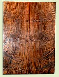 WAES40919 - Claro Walnut, Solid Body Guitar Drop Top Set, Salvaged from Commercial Grove, Excellent Color & Contrast, Exquisite Guitar Wood, Note: Bark inclusions, 2 panels each 0.2" x 7.75" x 21.75", S2S
