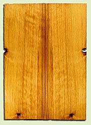 CDSB43148 - Port Orford Cedar, Acoustic Guitar Soundboard, Classical Size, Med. to Fine Grain Salvaged Old Growth, Excellent Color & Figure, Highly Resonant Guitar Wood, Knot out of layout, 2 panels each 0.17" x 7.625" x 22", S2S