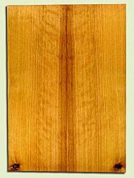 CDSB43156 - Port Orford Cedar, Acoustic Guitar Soundboard, Classical Size, Med. to Fine Grain Salvaged Old Growth, Excellent Color & Figure, Highly Resonant Guitar Wood, Knot out of layout, 2 panels each 0.17" x 7.75" x 22", S2S