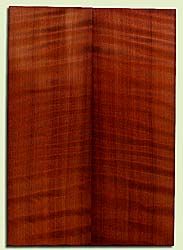 RWES44494 - Redwood, Solid Body Guitar or Bass Drop Top Set, Med. to Fine Grain Salvaged Old Growth, Excellent Color & Curl, Exquisite Guitar Wood, 2 panels each 0.22" x 8.5" x 23.875", S2S
