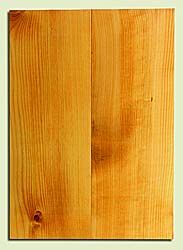 CDEB44710 - Port Orford Cedar, Solid Body Guitar or Bass Body Blank, Med. to Fine Grain, Good Color, Highly Resonant Guitar Wood, Weight is 7.42 grams per cubic inch, 2 panels each 1.93" x 7.875" x 22.375", S2S
