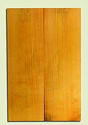 CDEB44718 - Port Orford Cedar, Solid Body Guitar or Bass Body Blank, Med. to Fine Grain, Good Color, Highly Resonant Guitar Wood, Weight is 8.24 grams per cubic inch, 2 panels each 1.54" x 7.375" x 23", S2S