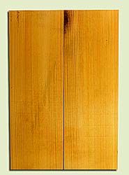 CDEB44719 - Port Orford Cedar, Solid Body Guitar Body Blank, Med. to Fine Grain, Good Color, Highly Resonant Guitar Wood, Weight is 8.26 grams per cubic inch, 2 panels each 1.54" x 7.5" x 22", S2S