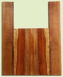 MAAS45089 - Western Big Leaf Maple, Acoustic Guitar Back & Side Set, Med. to Fine Grain, Excellent Color & Figure, Traditional Guitar Wood, 2 panels each 0.18" x 8.5" x 22.75", S2S, and 2 panels each 0.18" x 5.625" x 35.875", S2S