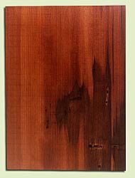 RWEB45290 - Redwood, One Piece Solid Body Guitar Body Blank, Fine Grain Salvaged Old Growth, Excellent Color, Highly Resonant Guitar Body Wood, 5.38 grams per cubic inch.  Old insect damage  , 1 piece each 1.68" x 17" x 23.125", S2S