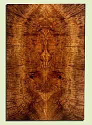 MYES45378 - Myrtlewood, Solid Body Guitar Drop Top Set, Med. to Fine Grain, Excellent Color, Remarkable Guitar Wood, There are Bark Inclusions in this piece., 2 panels each 0.26" x 7.75" x 22.5", S2S