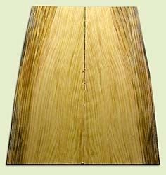 CDES06886 - Curly Port Orford Cedar Solid Body Guitar Top Set, Medium Figure, Salvaged Old Growth, Excellent Tap Tone, Strat  size.  2 panels each  .20" x 9>6.5" x 20"  S1S  Rare Guitar Wood