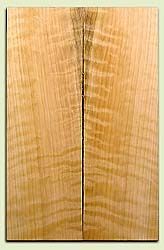CDES06980 - Rare Curly Port Orford Cedar Solid Body Guitar Top Set, Very Good Figure, Salvaged Old Growth, Excellent Tap Tone, Strat or Bass Guitar size.  2 panels each  .24" x 7.5" x 23.5"  S1S  Superior Guitar Wood