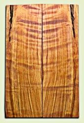 RWES09370 - Curly Redwood Solid Body Guitar or Bass Fat Drop Top Set, Good Figure and Color, Fine Grain Salvaged Old Growth, Exceptionally Hard for Redwood.   2 panels each .38" x 6.9" x 21.75" S1S Incredible Guitar Wood