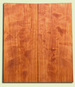 RWES09546 - Curly Redwood Solid Body Guitar Top Set, Medium Figure, Fine Grain Salvaged Old Growth, Strat  size. 2 panels each .20" x 8" x 19.25" S1S amazing Guitar Wood